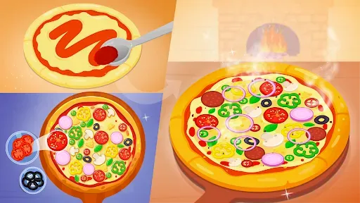 Скриншот 6 — Jocuri cu Pizza și Coacere
