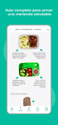 Скриншот 7 — Peque Ideas recetas para niños