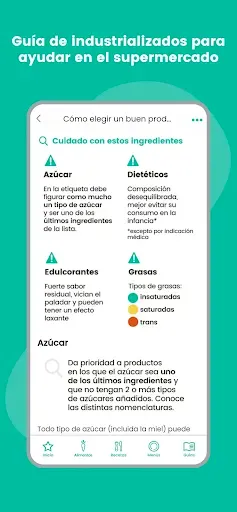 Скриншот 8 — Peque Ideas recetas para niños