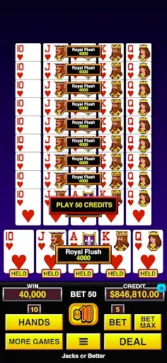 Скриншот 3 — Multi Millionaire Video Poker
