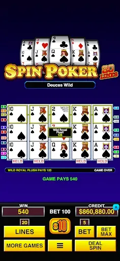 Скриншот 4 — Multi Millionaire Video Poker