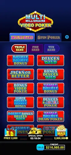 Скриншот 6 — Multi Millionaire Video Poker