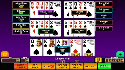Скриншот 2 — Video Poker Multi Pro Casino