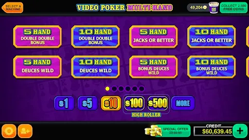 Скриншот 4 — Video Poker Multi Pro Casino