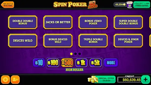 Скриншот 5 — Video Poker Multi Pro Casino