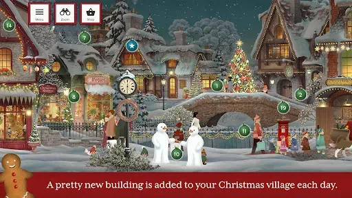 Скриншот 1 — Jacquie Lawson Advent Calendar
