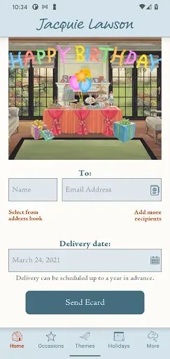 Скриншот 7 — Jacquie Lawson Ecards