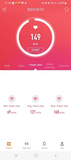 Скриншот 2 — JYouPro - Fitness Tracker