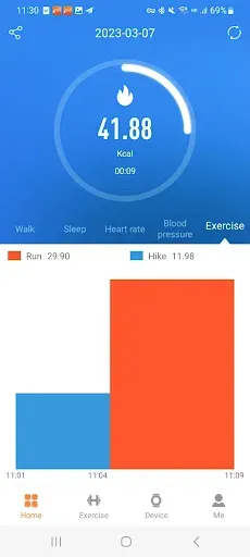 Скриншот 4 — JYouPro - Fitness Tracker