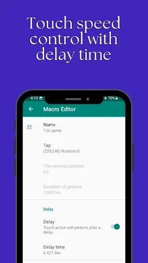 Скриншот 5 — Touch Macro Pro - Auto Clicker