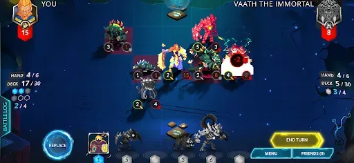 Скриншот 1 — Duelyst: Blitz