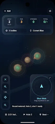 Скриншот 4 — Gravity Golf