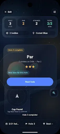 Скриншот 5 — Gravity Golf