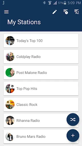 Скриншот 2 — Jango Radio