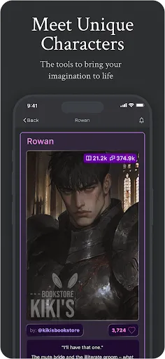 Скриншот 3 — Janitor AI - Official App