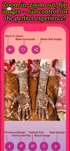 Скриншот 5 — Gol Tikki Mehndi Design Simple