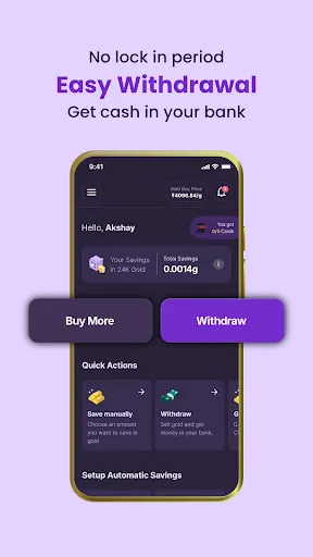 Скриншот 3 — Jar:Save Money in Digital Gold