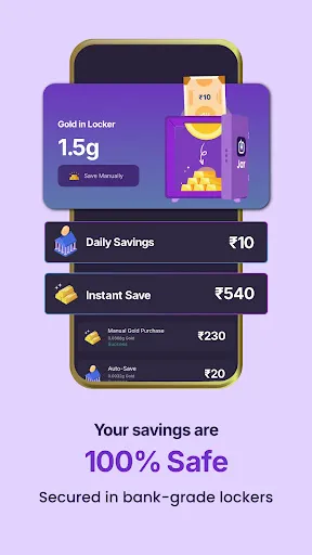Скриншот 4 — Jar:Save Money in Digital Gold