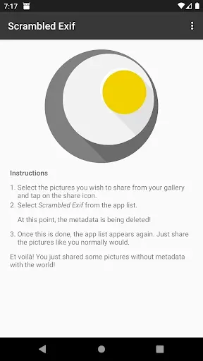 Скриншот 2 — Scrambled Exif