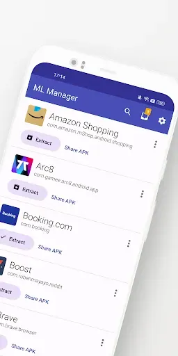 Скриншот 2 — ML Manager: APK Extractor