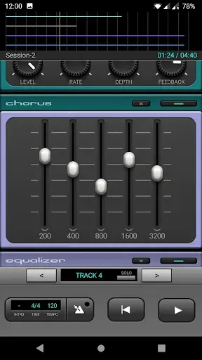 Скриншот 3 — J4T Multitrack Recorder
