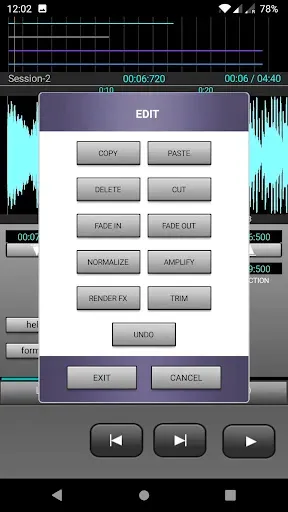 Скриншот 7 — J4T Multitrack Recorder