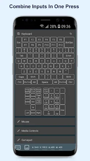 Скриншот 6 — Bluetooth-клавиатура VB +