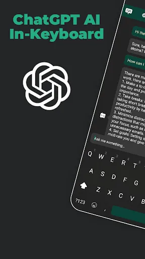 Скриншот 1 — ИИ-клавиатура GPT