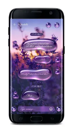 Скриншот 1 — GO SMS Pro — темы, эмодзи, GIF