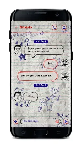 Скриншот 2 — GO SMS Pro — темы, эмодзи, GIF