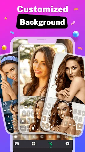 Скриншот 2 — GO Keyboard - Themes & Emojis