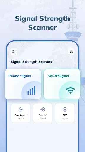 Скриншот 1 — Signal Strength Scanner