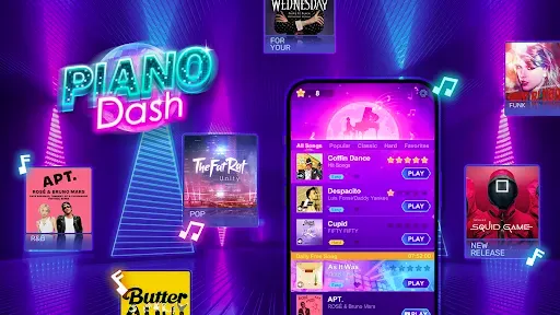 Скриншот 7 — Piano Dash: Music Adventure