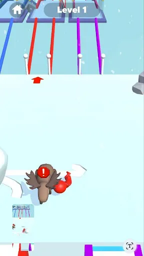Скриншот 7 — Snow Race 3D: Fun Ball Racing