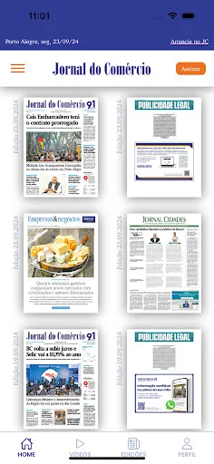 Скриншот 2 — Jornal do Comércio