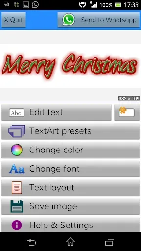 Скриншот 1 — TextArt: Креативные тексты