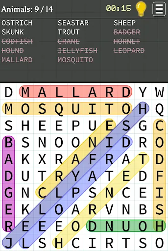Скриншот 1 — Word Search