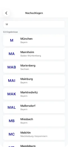 Скриншот 5 — Kennzeichen-Quiz
