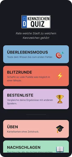 Скриншот 7 — Kennzeichen-Quiz