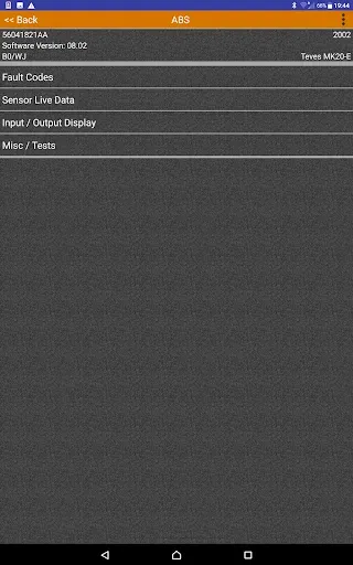 Скриншот 7 — WJdiag Pro - Diagnostics for J