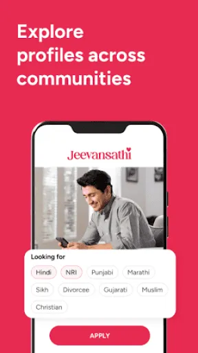 Скриншот 3 — Jeevansathi.com® Matrimony App