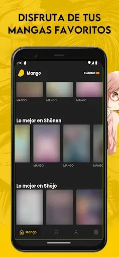 Скриншот 3 — Mango: Lector de Manga Español