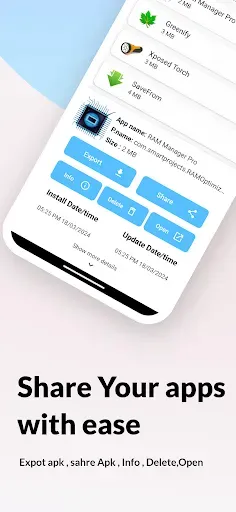 Скриншот 3 — APK Export - Share APK file