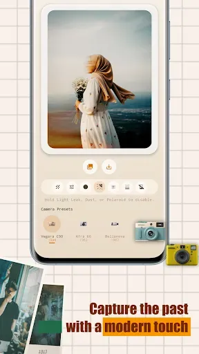 Скриншот 2 — DAZZe Cam- Vintage Camera Film