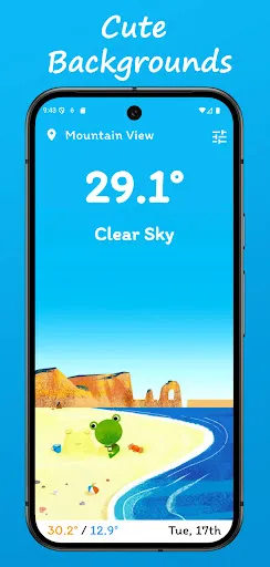 Скриншот 1 — Froggy Weather