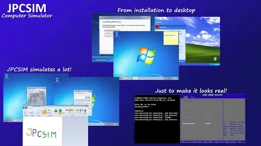 Скриншот 2 — JPCSIM - PC Windows Simulator