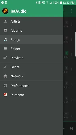 Скриншот 2 — jetAudio Hi-Res Music Player