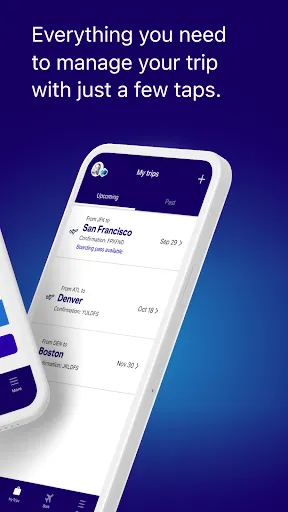 Скриншот 2 — JetBlue - Book & manage trips