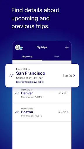 Скриншот 4 — JetBlue - Book & manage trips