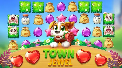 Скриншот 5 — Jewel Town - 3 наиболее уровня